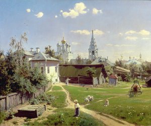 En lille gård i Moskva, 1878
